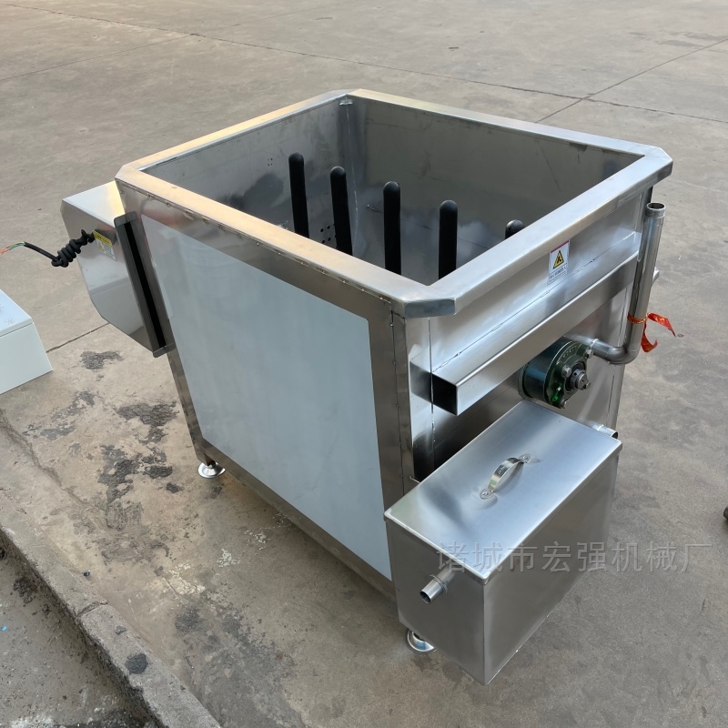 成功研發(fā)60燙鍋配四軸脫毛機(jī) 家禽屠宰效率大幅提升