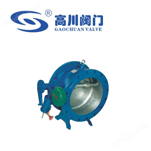 HH47X 微阻緩閉蝶型消聲止回閥