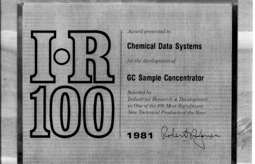 CDS美國科學(xué)技術(shù)創(chuàng)新獎證書